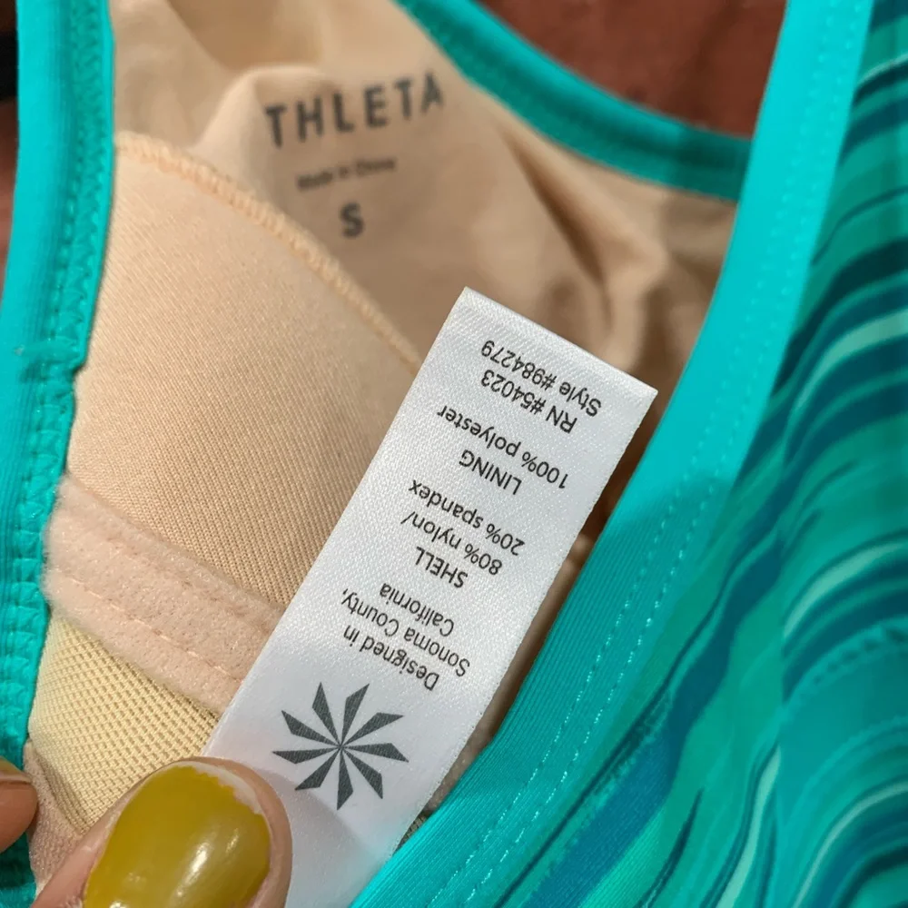 Athleta Green Shorebreak Dress - Picture 6 of 9